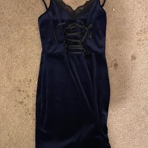Buy2get1free!NWT blue tight fitting dress